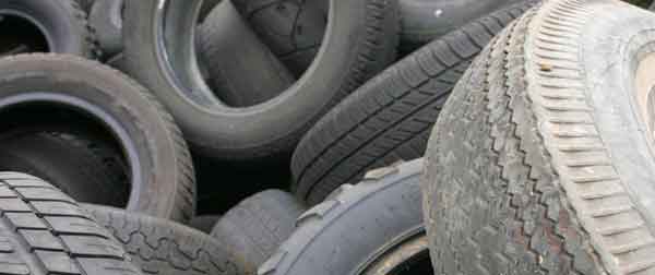 Dangerously worn tyres